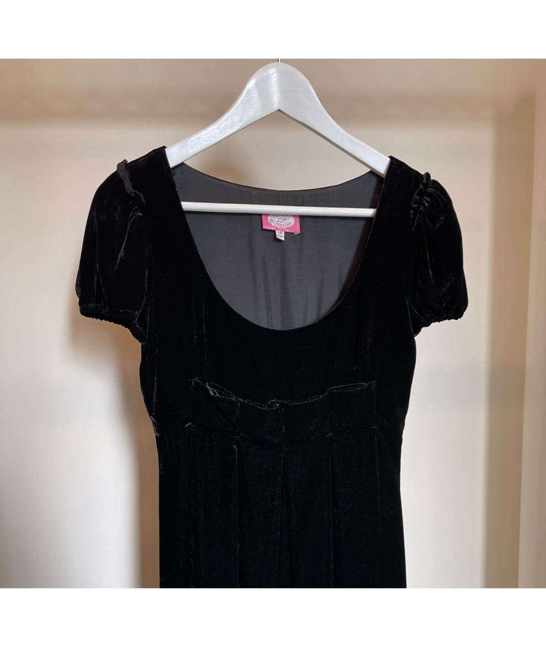 BLUGIRL Черное ацетатное коктейльное платье, фото 3