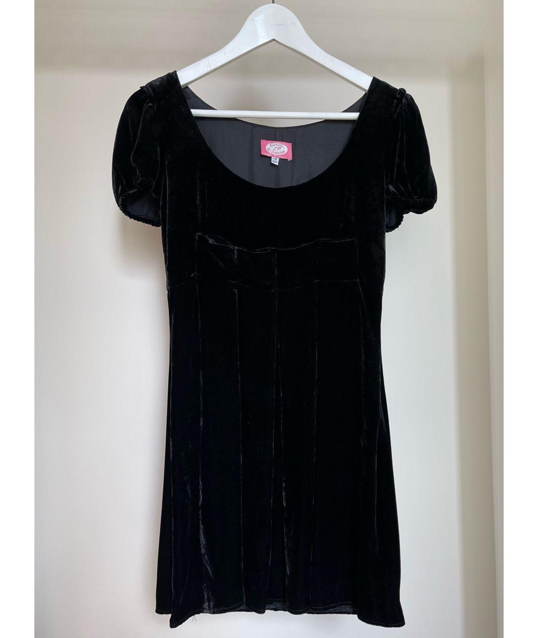BLUGIRL Черное ацетатное коктейльное платье, фото 8