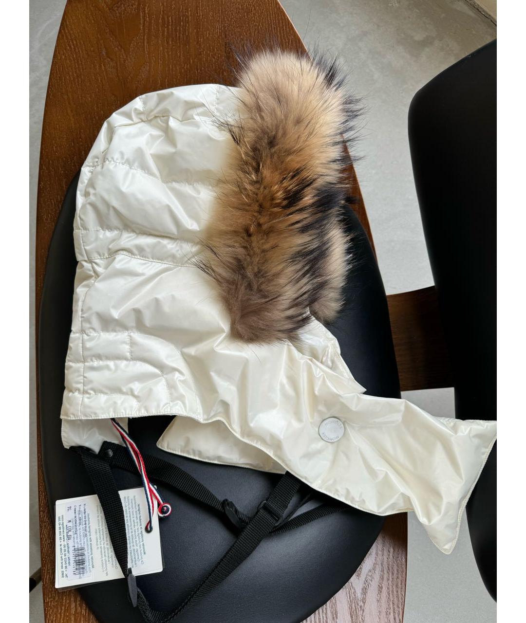 MONCLER Бежевый капюшон, фото 4