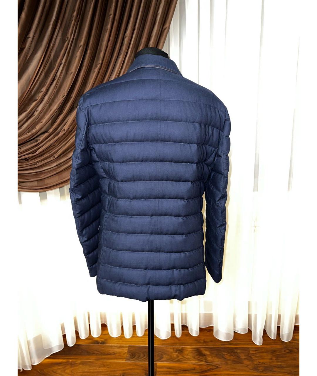 LORO PIANA Темно-синяя кашемировая куртка, фото 2