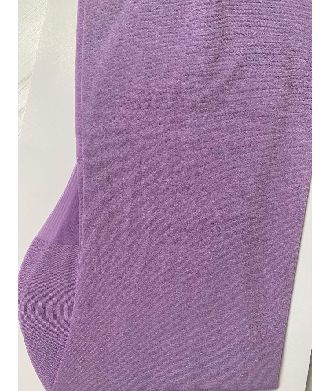LOUIS VUITTON PRE-OWNED Фиолетовые носки, чулки и колготы, фото 3