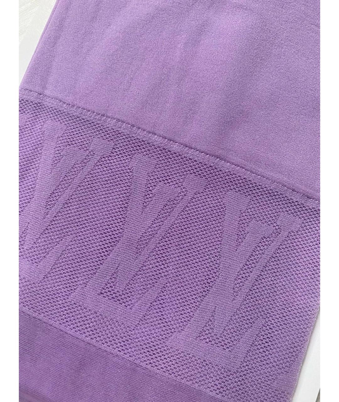 LOUIS VUITTON PRE-OWNED Фиолетовые носки, чулки и колготы, фото 2