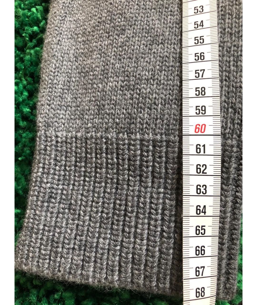 DSQUARED2 Серый шерстяной джемпер / свитер, фото 6