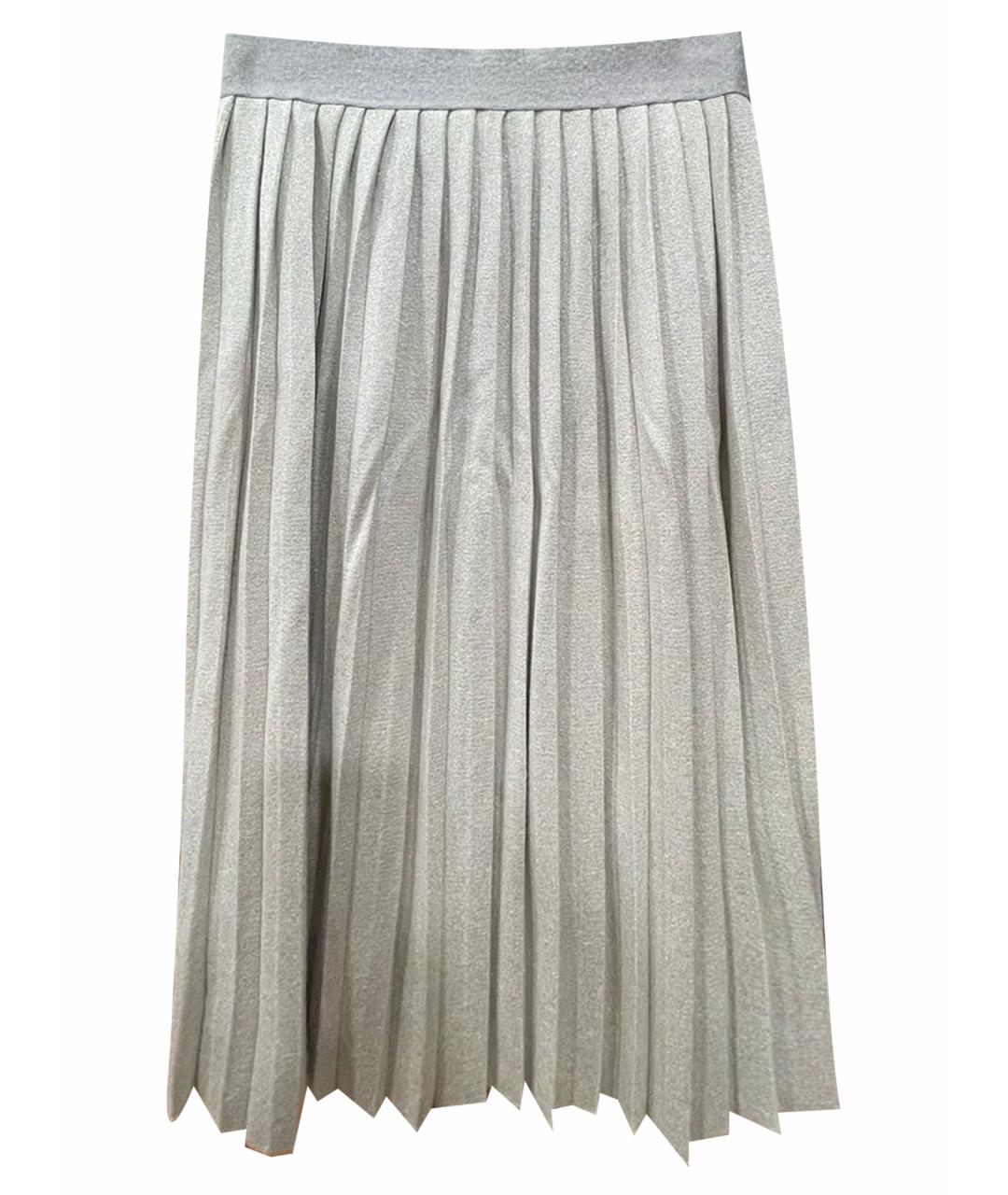 FABIANA FILIPPI Бежевая кашемировая юбка макси, фото 1
