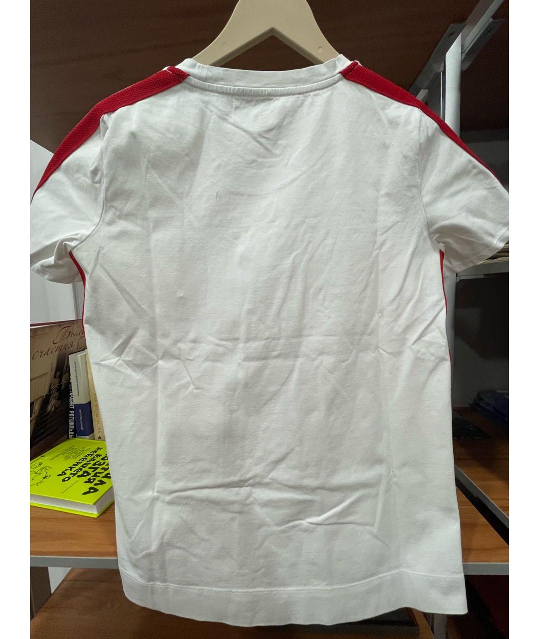 BOGNER Белая хлопко-эластановая футболка, фото 2