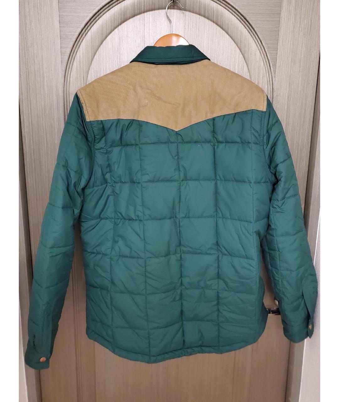 LEVI'S Зеленая полиэстеровая куртка, фото 2