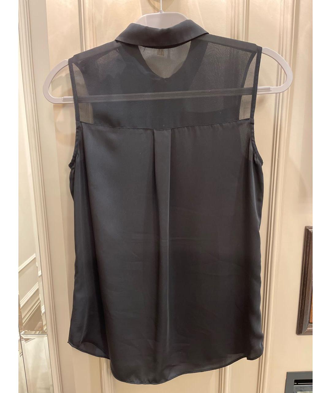 DKNY Черная полиэстеровая блузы, фото 2
