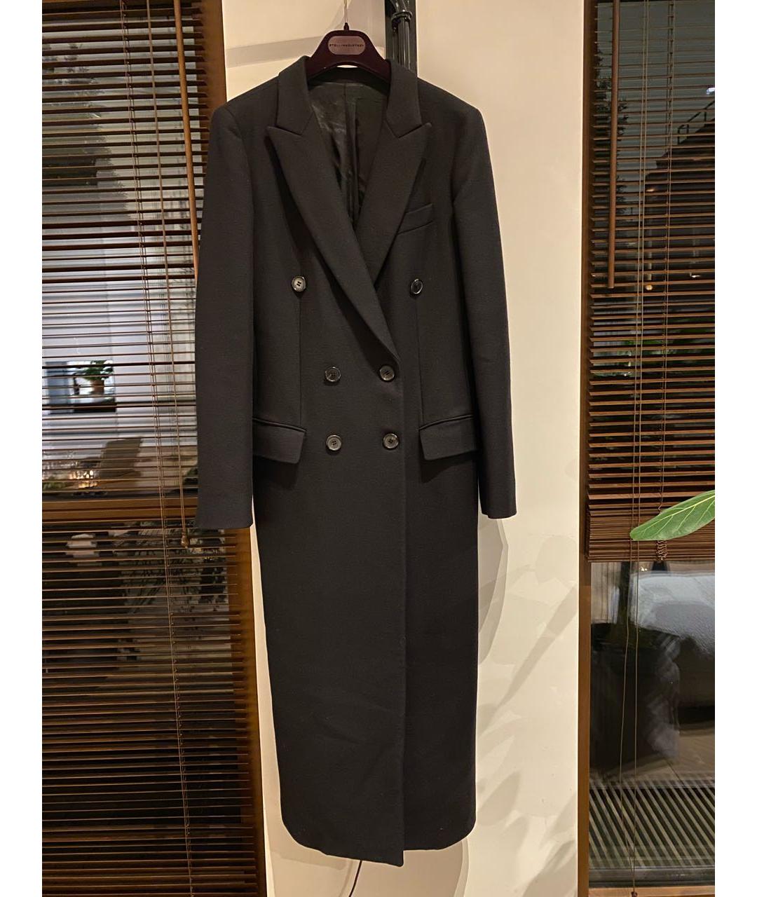 CELINE Темно-синее шерстяное пальто, фото 6