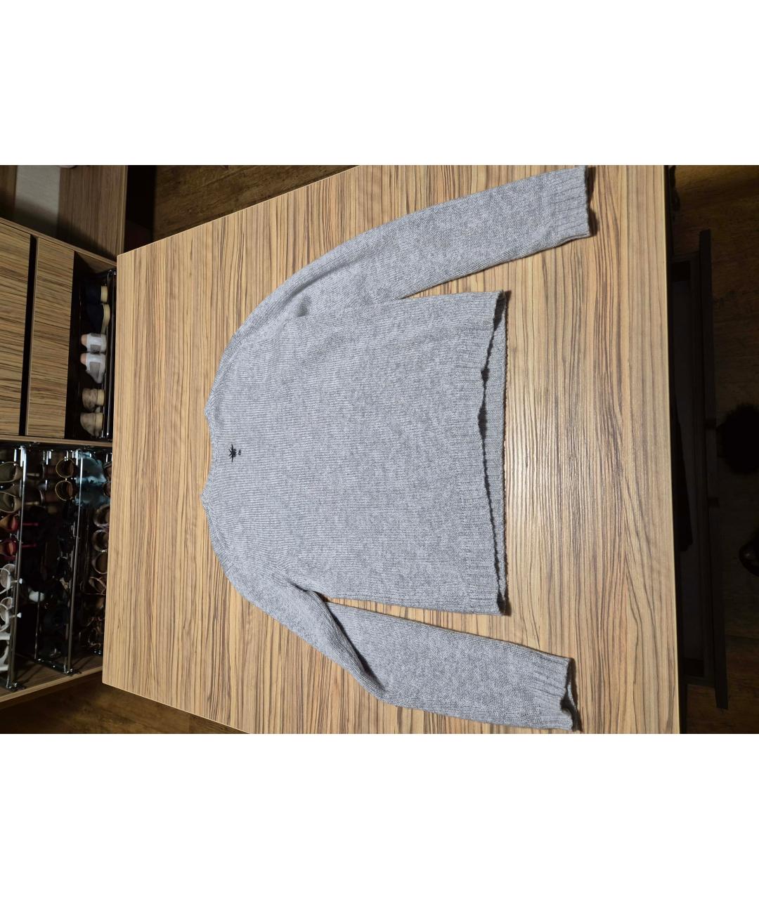 CHRISTIAN DIOR PRE-OWNED Серый кашемировый джемпер / свитер, фото 4