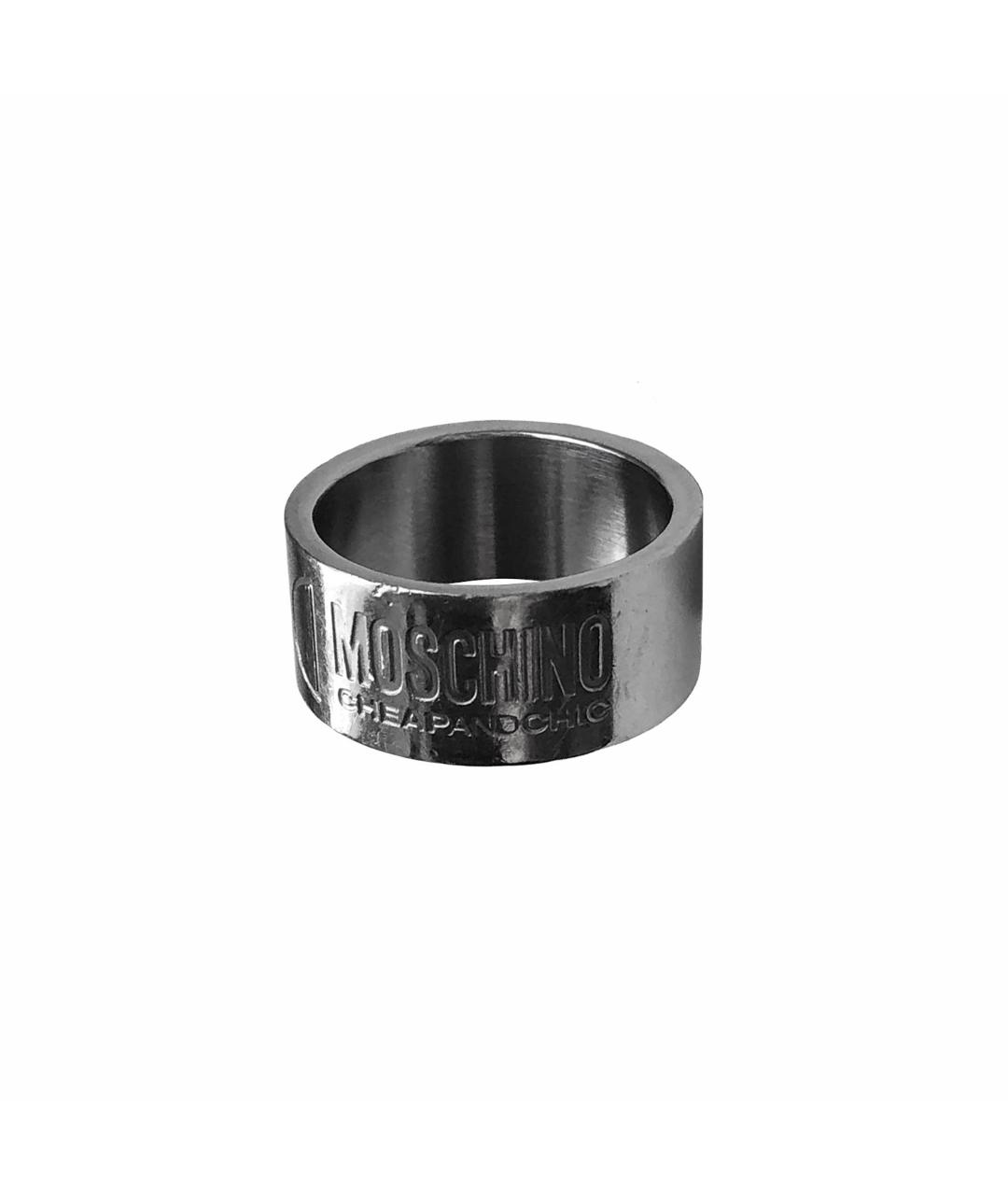 MOSCHINO Серебряное кольцо, фото 1