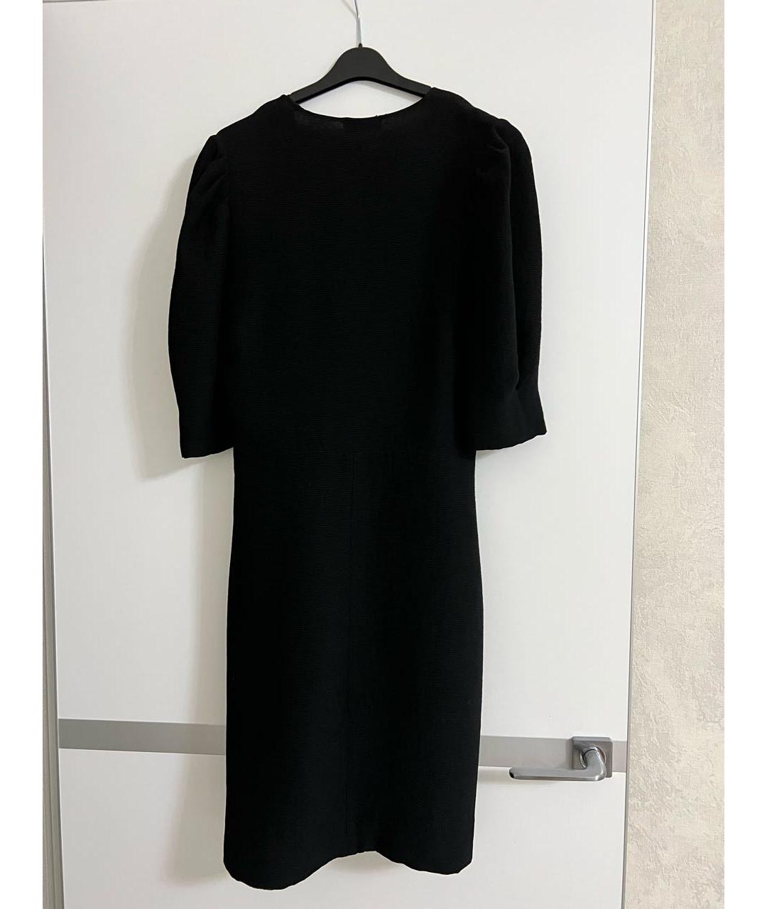 SANDRO Черное вечернее платье, фото 3