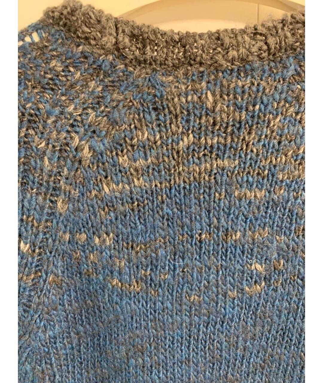 DIESEL Синий джемпер / свитер, фото 5