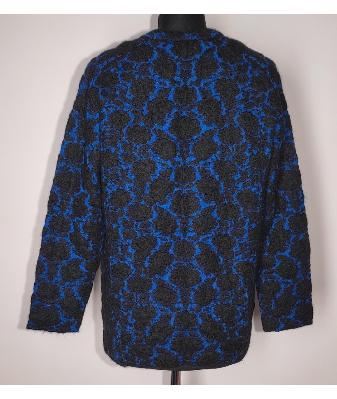LOUIS VUITTON PRE-OWNED Синий шерстяной джемпер / свитер, фото 3