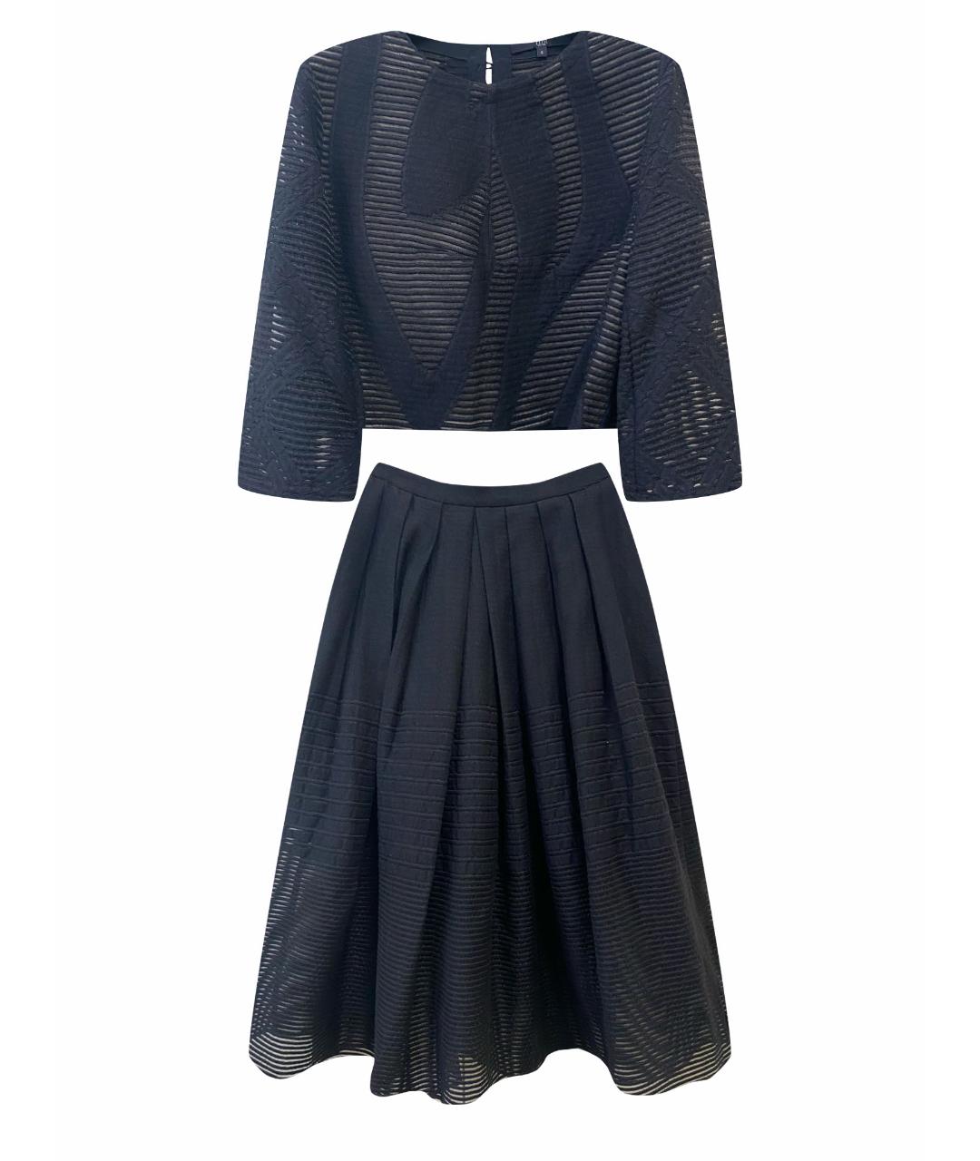 TIBI Черный полиэстеровый костюм с юбками, фото 1