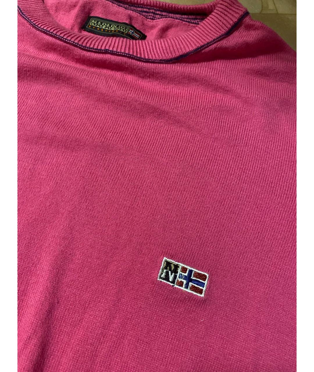 NAPAPIJRI Розовый хлопковый джемпер / свитер, фото 4