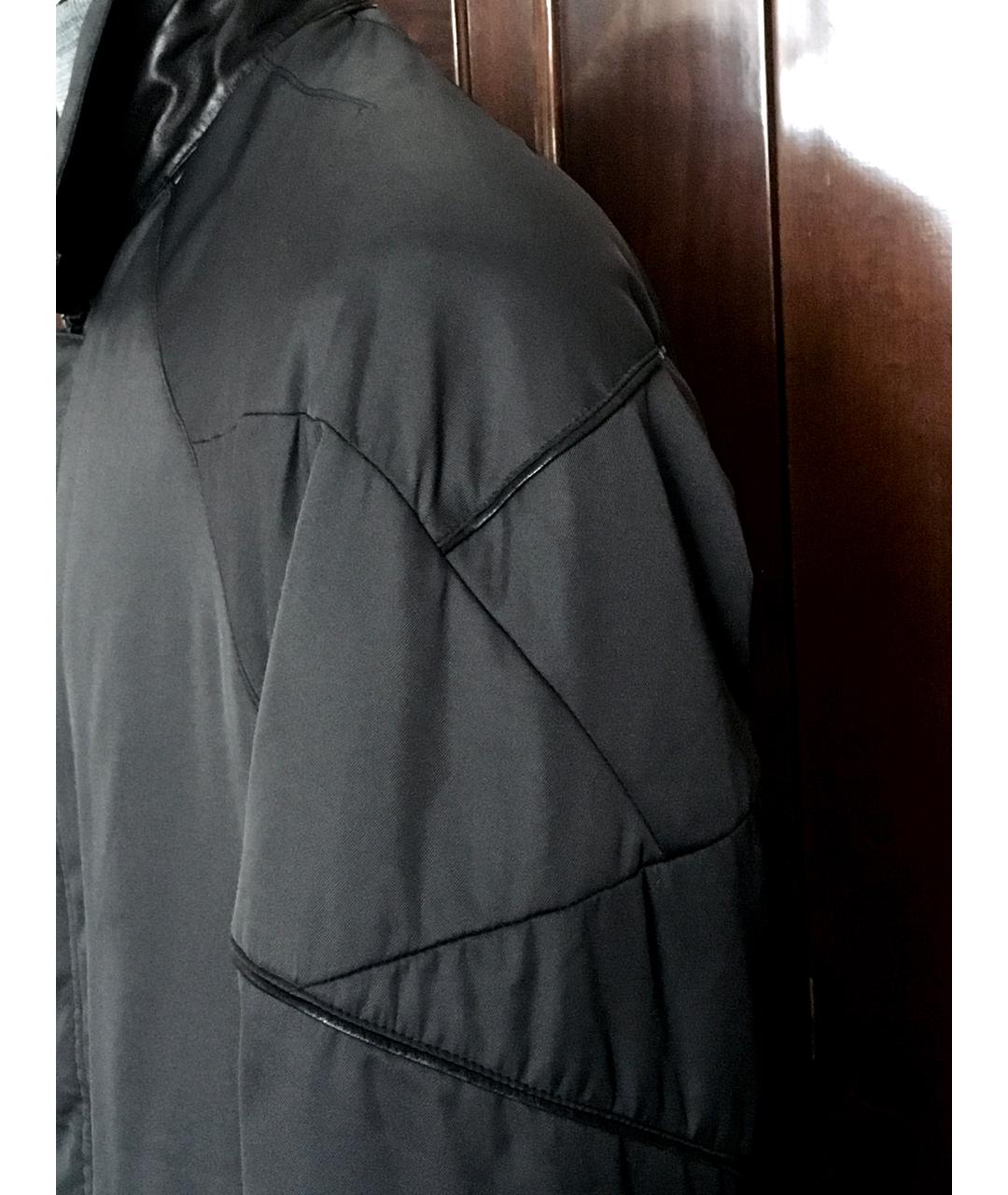 BILANCIONI Серая шелковая куртка, фото 7