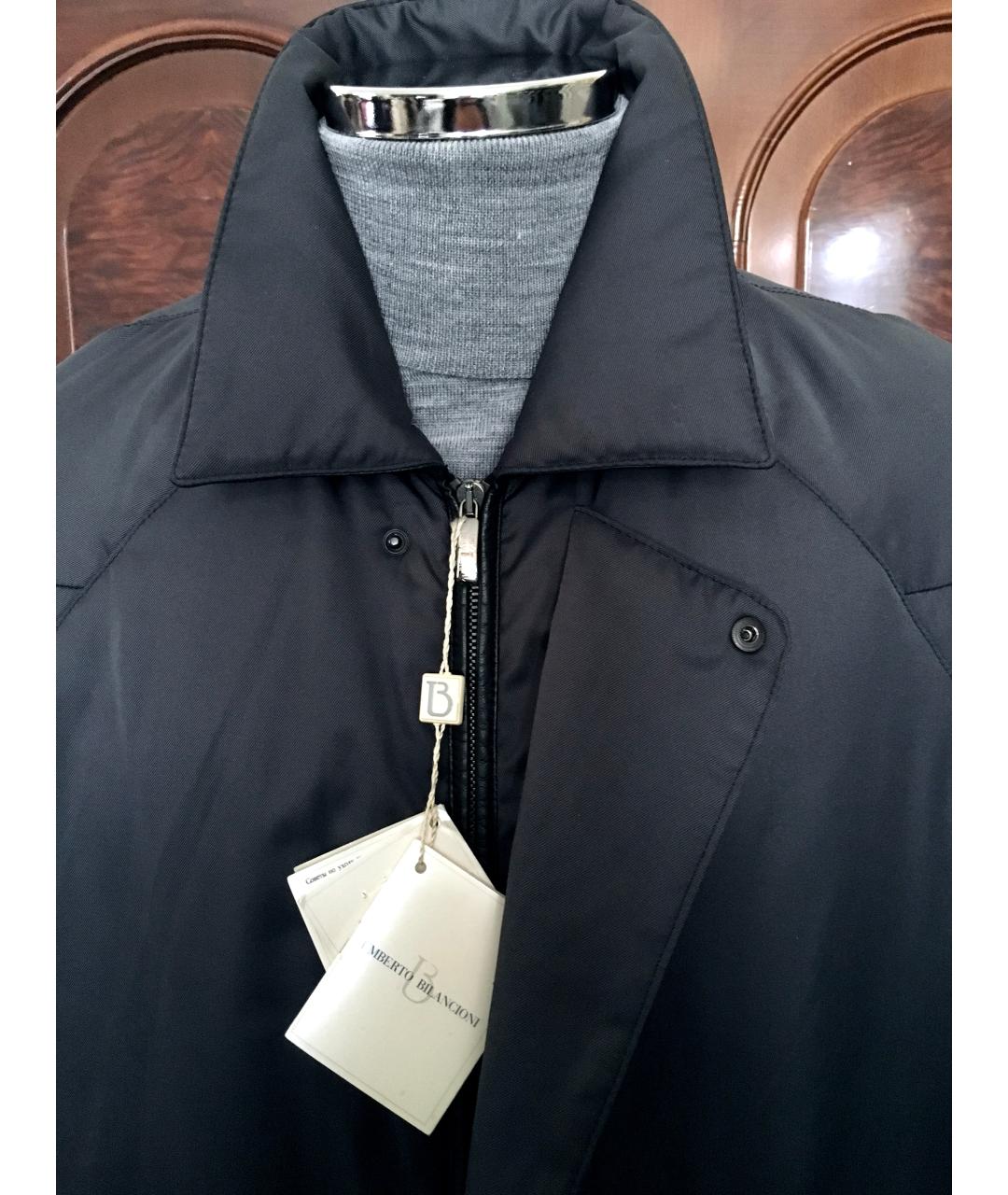 BILANCIONI Серая шелковая куртка, фото 5