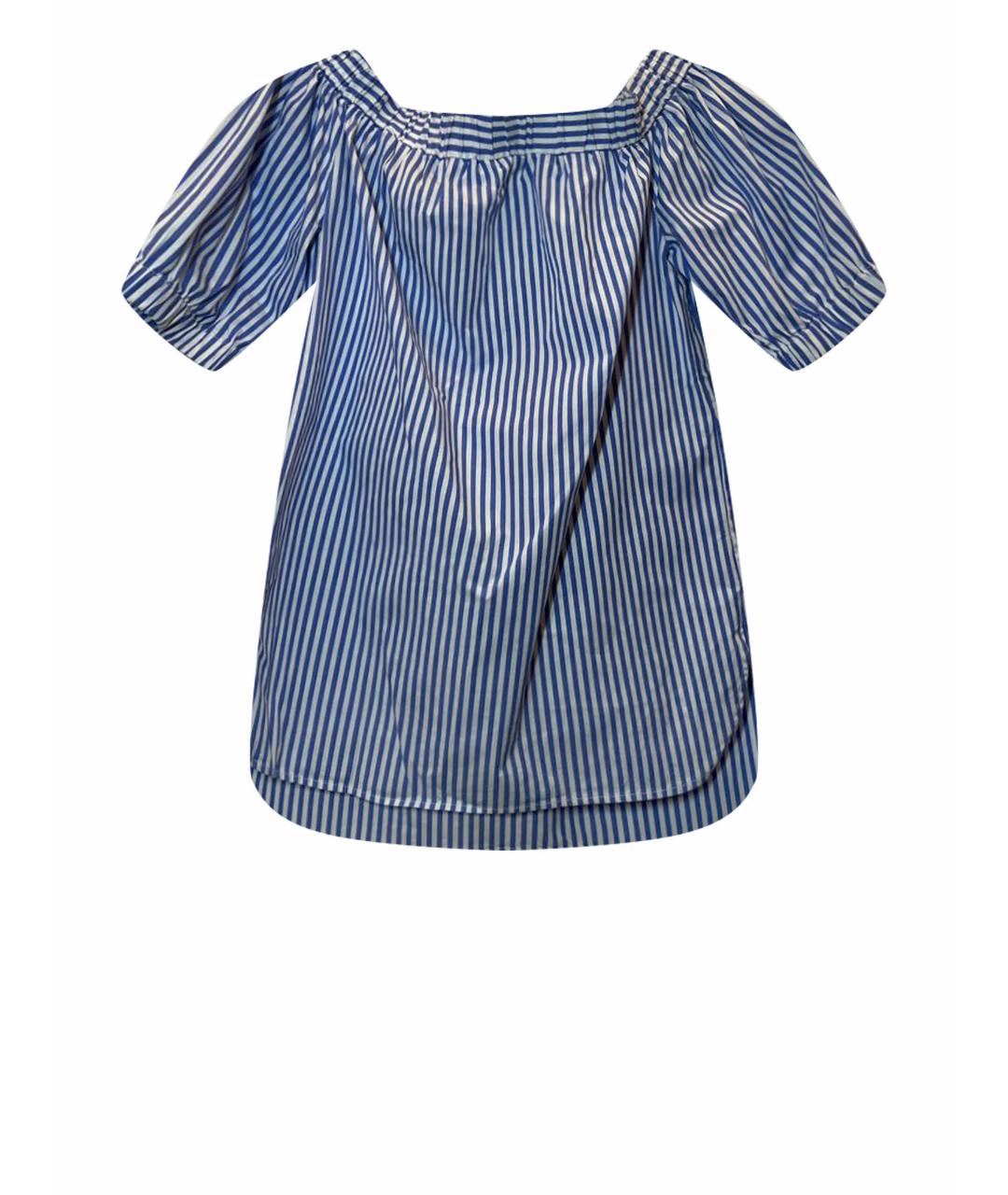 MICHAEL KORS Голубая хлопковая блузы, фото 1