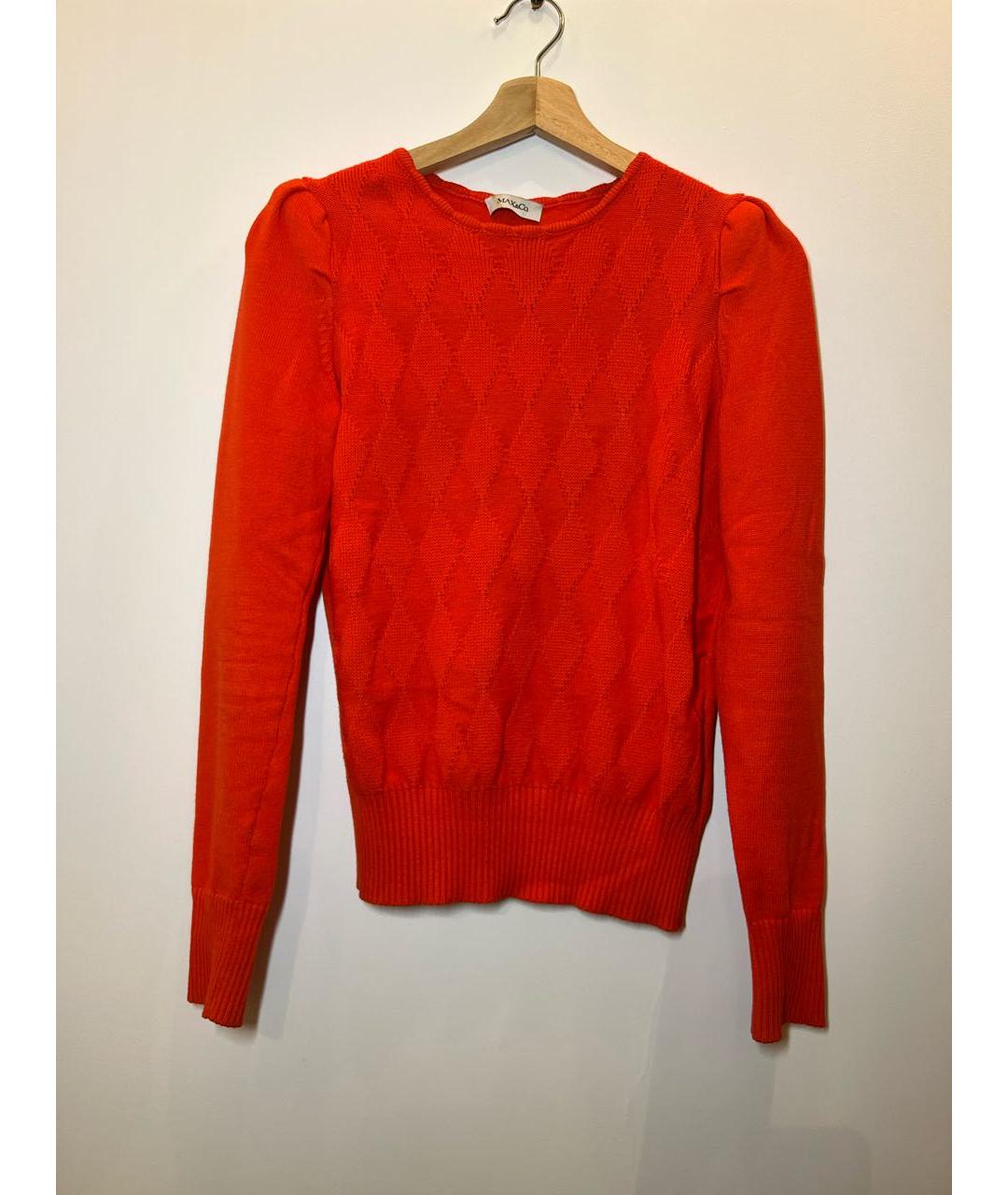 MAX&CO Красный вискозный джемпер / свитер, фото 5
