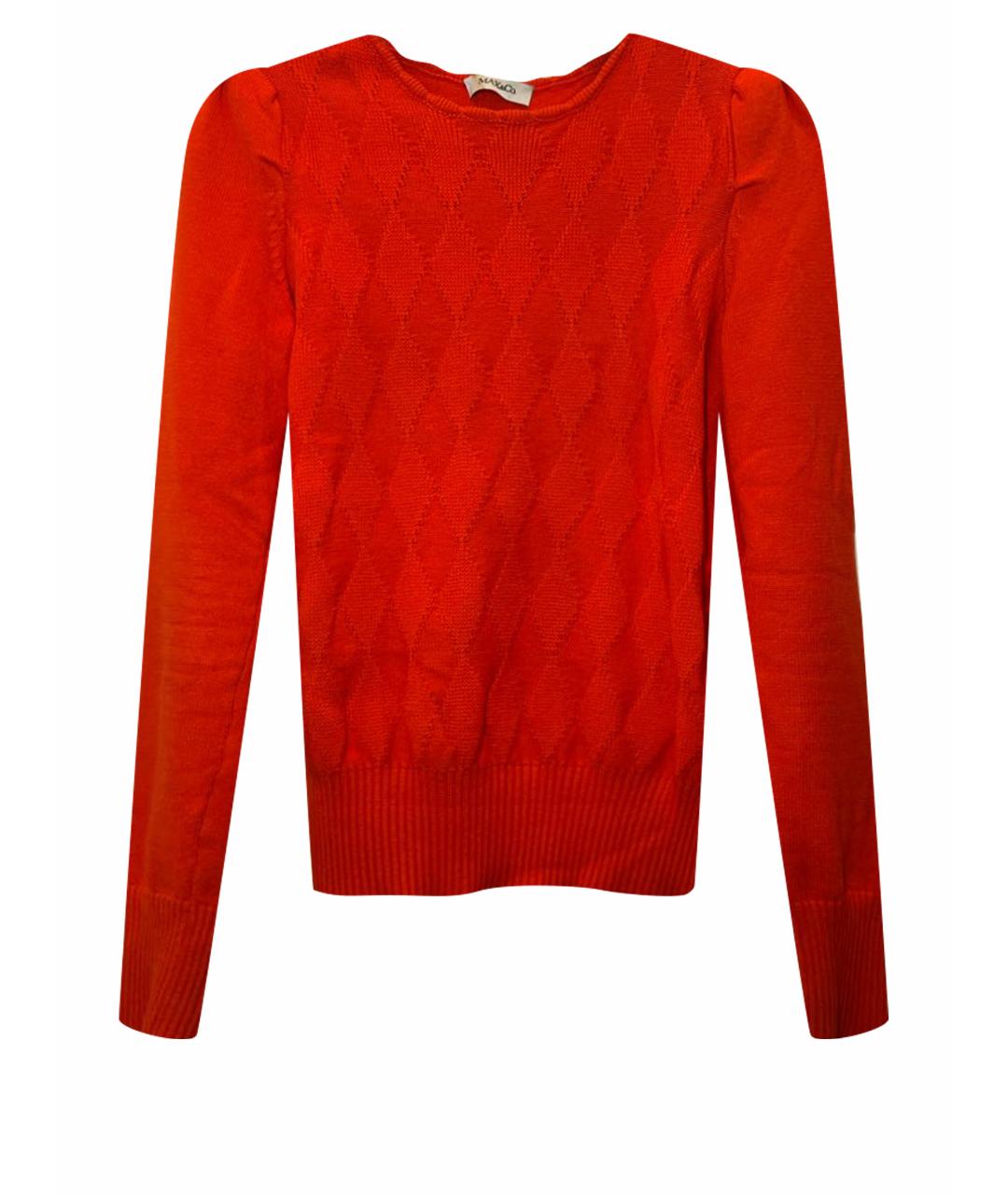 MAX&CO Красный вискозный джемпер / свитер, фото 1
