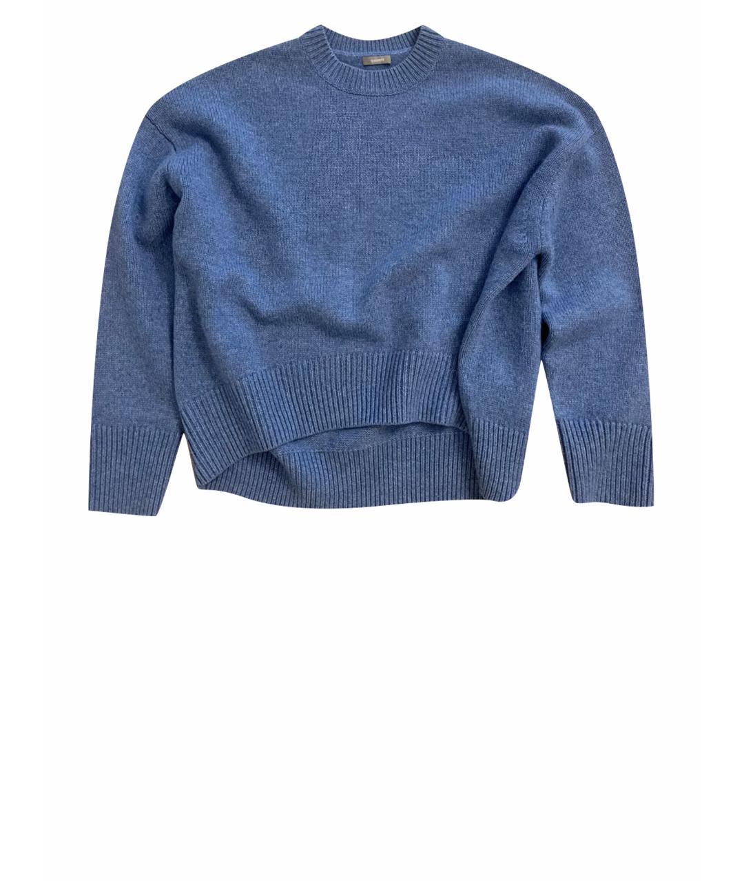 12 STOREEZ Синий кашемировый джемпер / свитер, фото 1