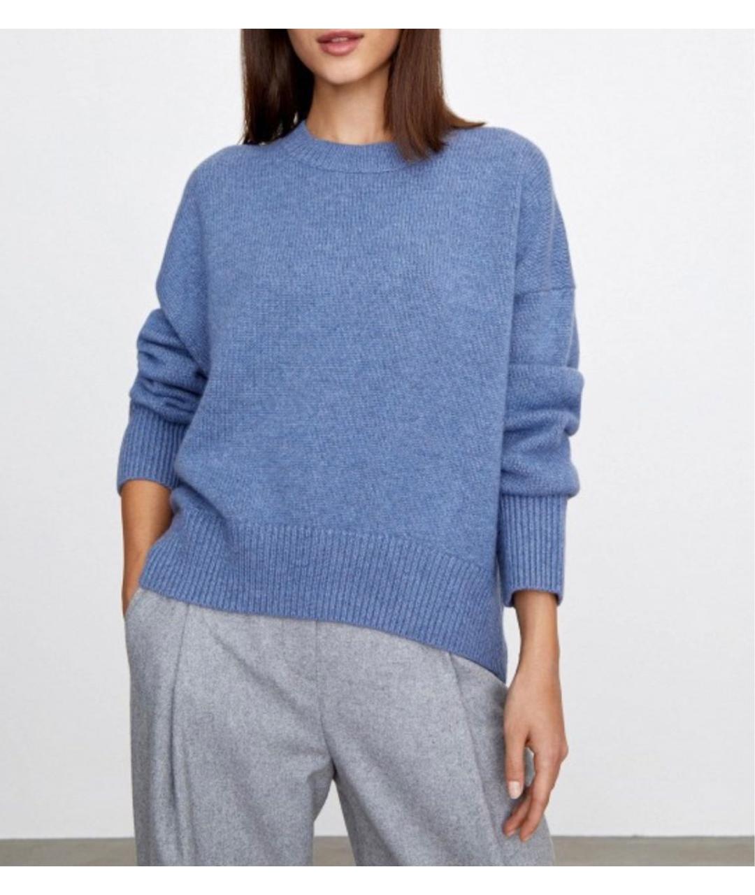 12 STOREEZ Синий кашемировый джемпер / свитер, фото 2