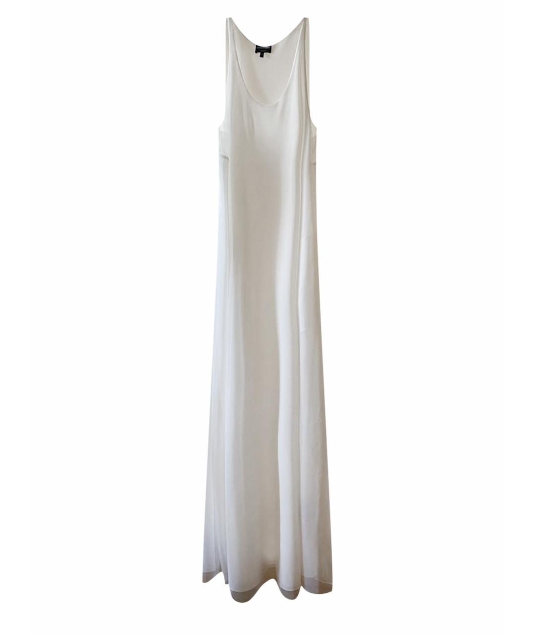 EMPORIO ARMANI Белое полиэстеровое повседневное платье, фото 1