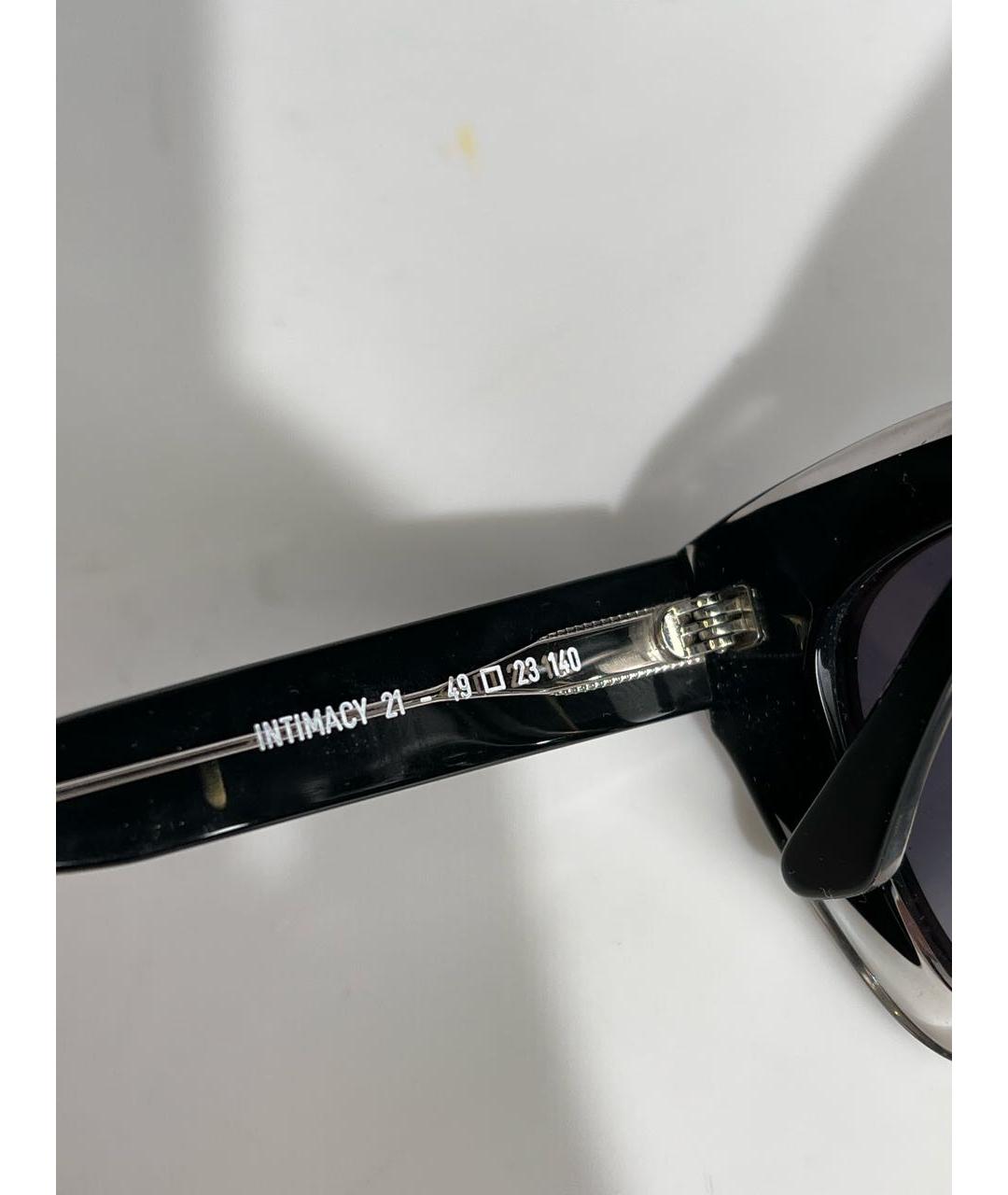 THIERRY LASRY Черные пластиковые солнцезащитные очки, фото 6