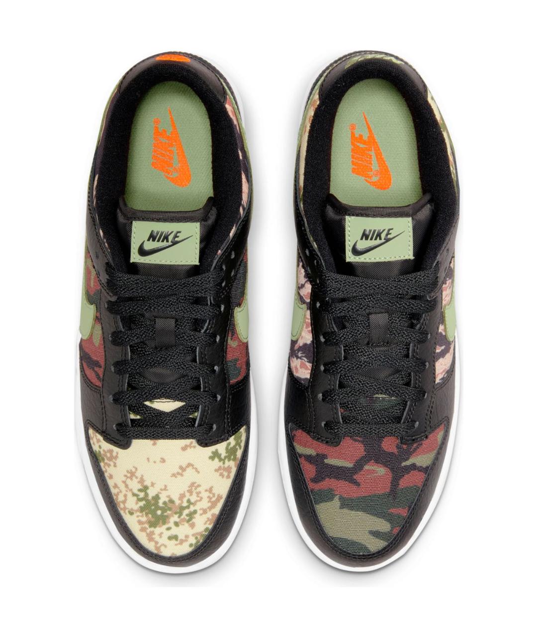 NIKE Мульти кожаные низкие кроссовки / кеды, фото 3