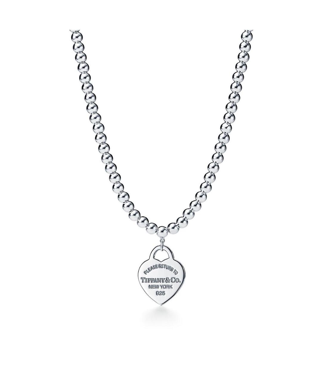 TIFFANY&CO Серебряное серебряное колье, фото 1