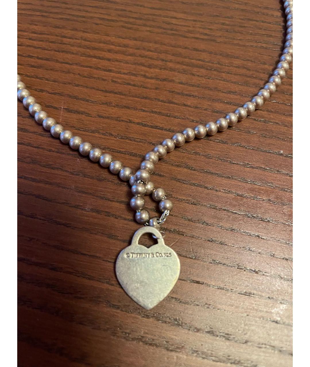 TIFFANY&CO Серебряное серебряное колье, фото 3