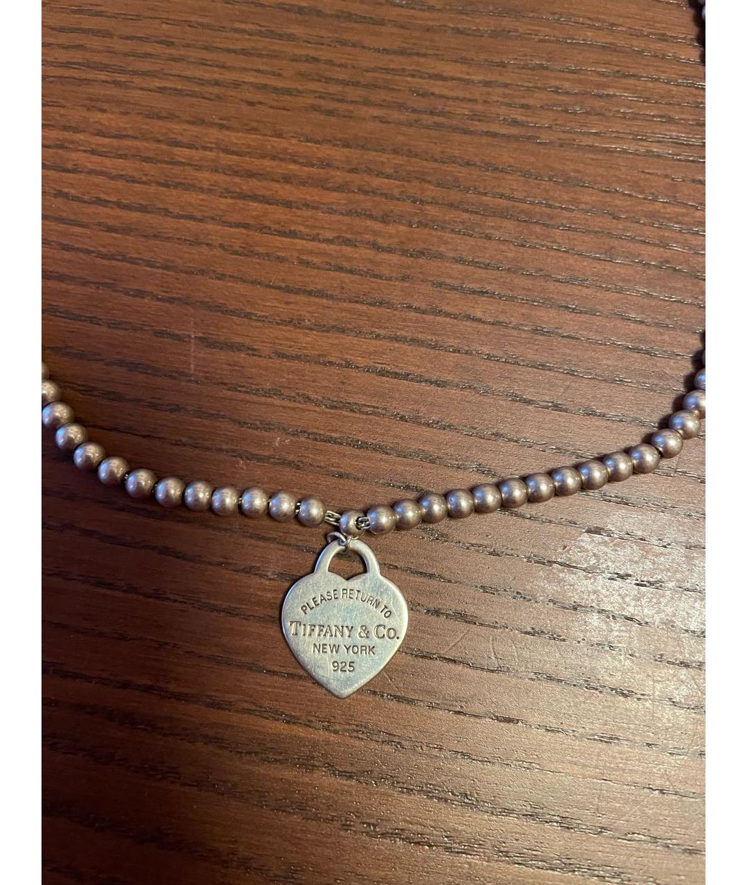 TIFFANY&CO Серебряное серебряное колье, фото 2