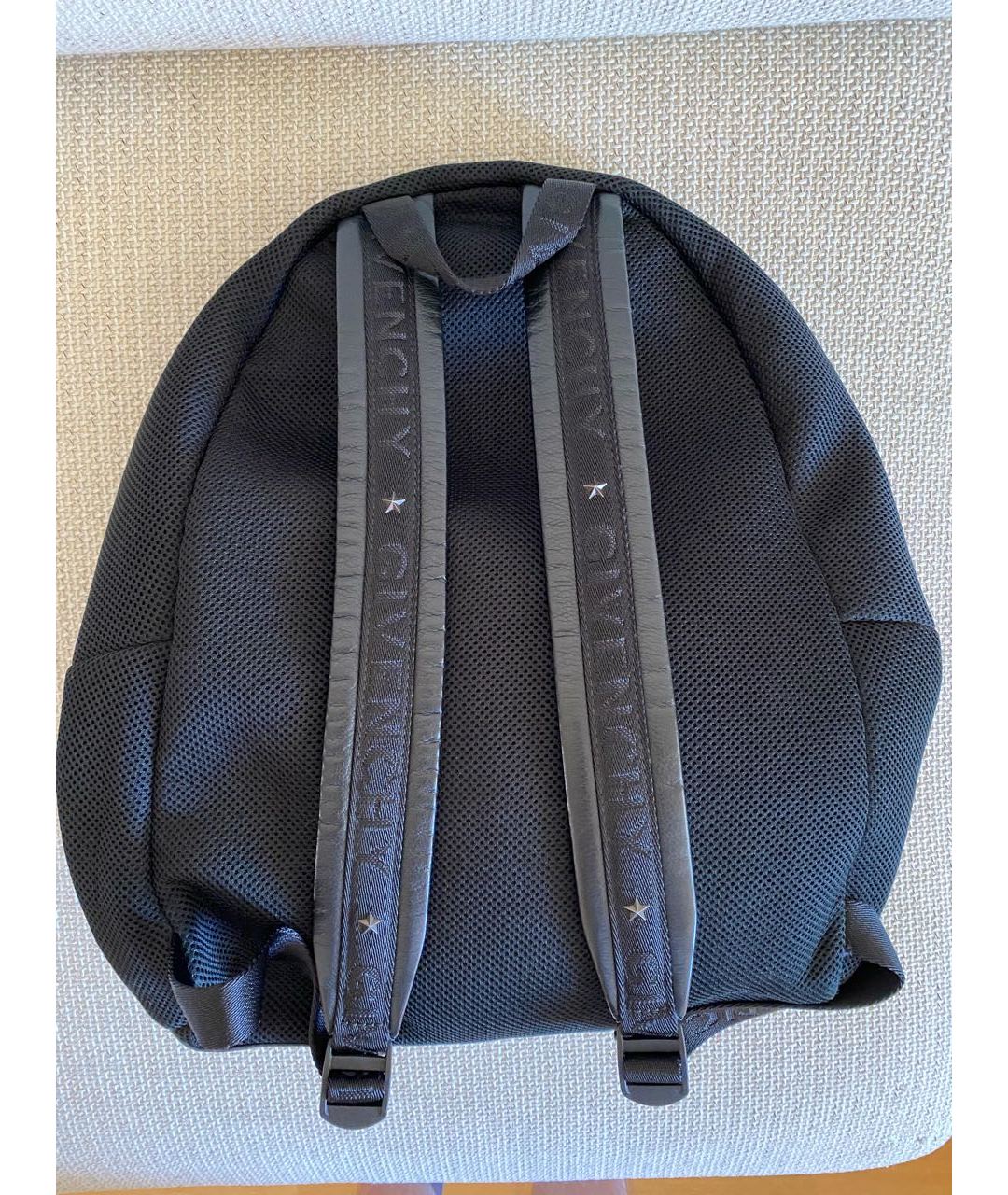 GIVENCHY Черный синтетический рюкзак, фото 6