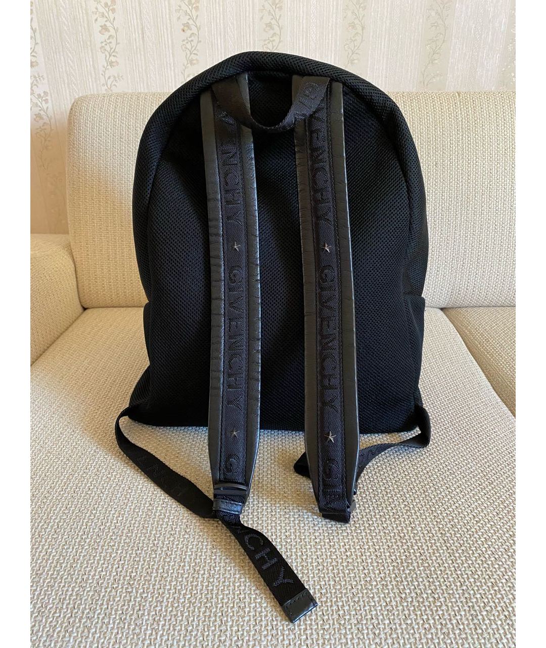 GIVENCHY Черный синтетический рюкзак, фото 3