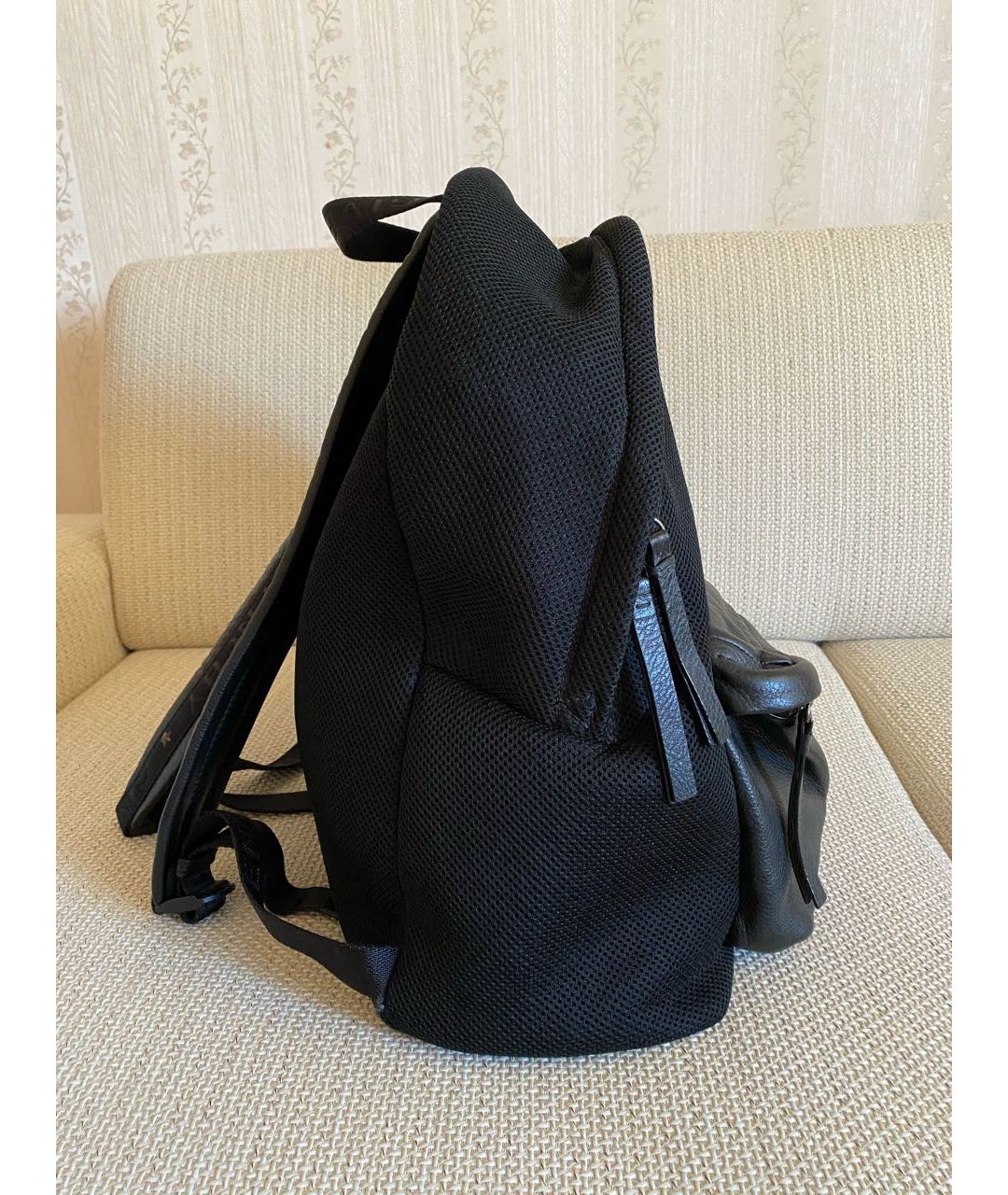 GIVENCHY Черный синтетический рюкзак, фото 2