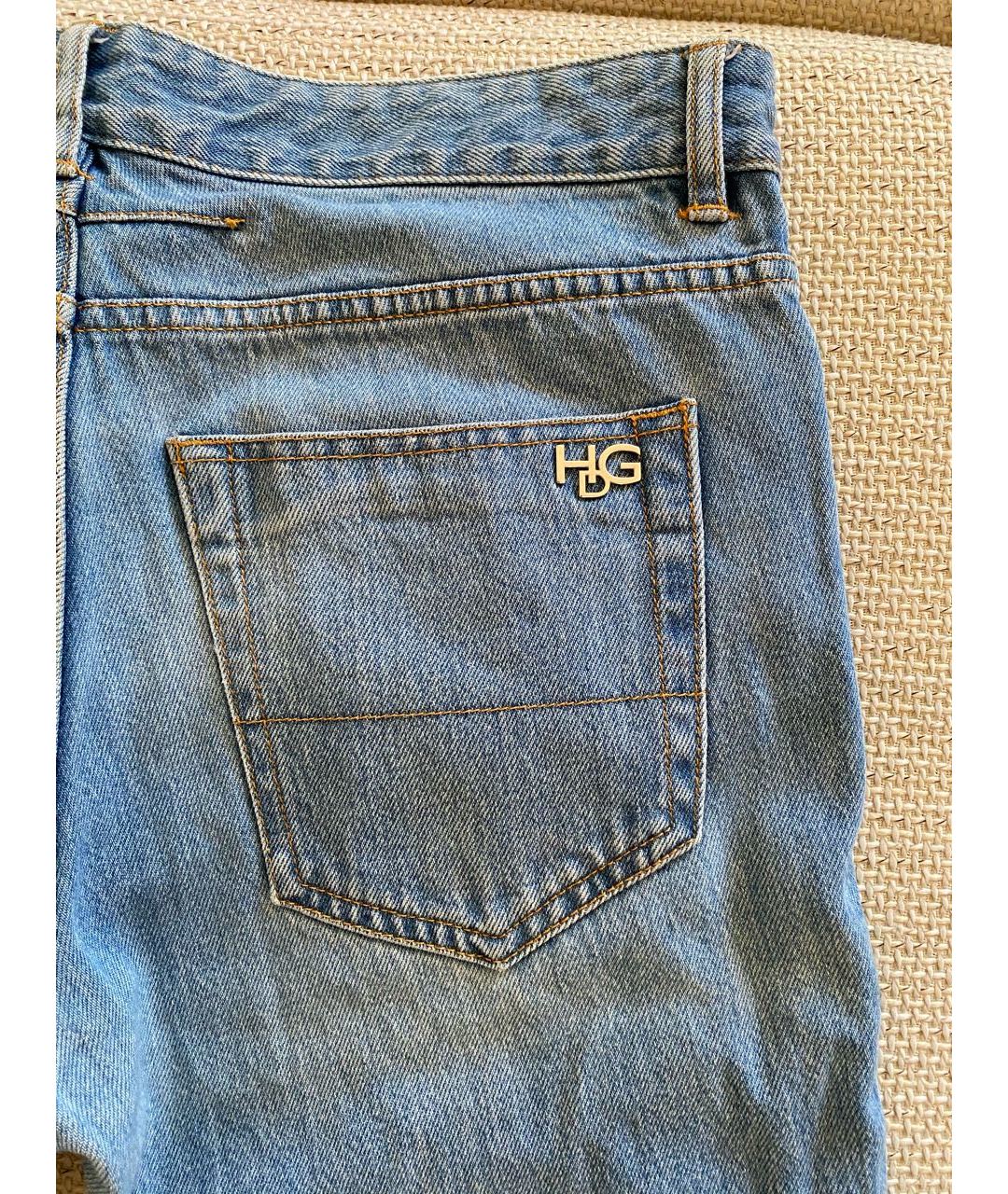 GIVENCHY Голубые хлопковые джинсы скинни, фото 3