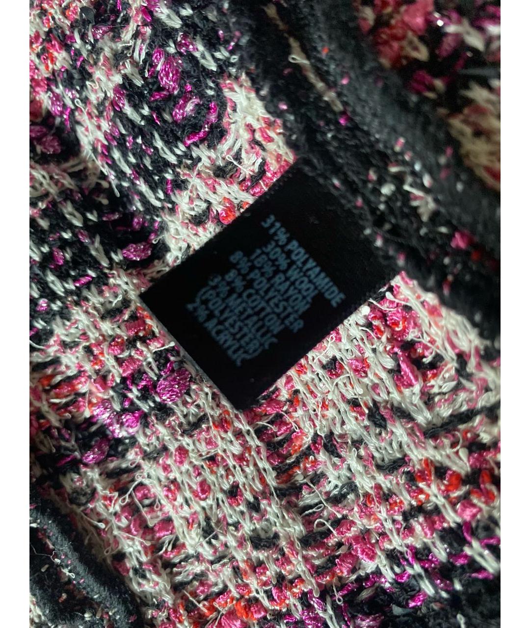 ST. JOHN Розовый полиамидовый жакет/пиджак, фото 6