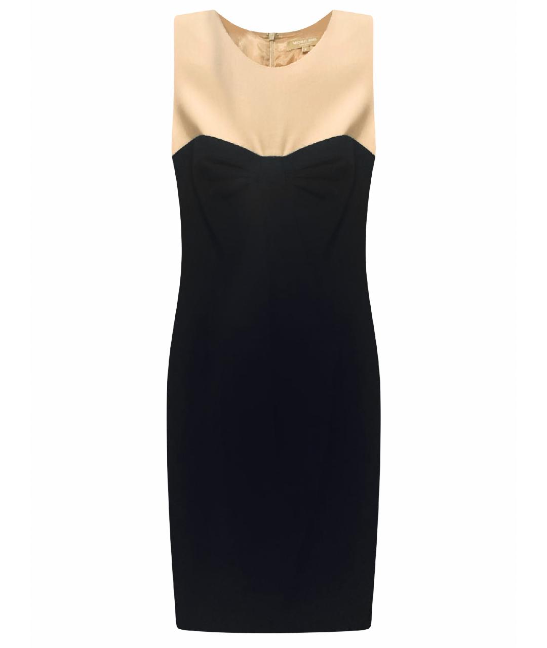 MICHAEL KORS Черное хлопко-эластановое вечернее платье, фото 1