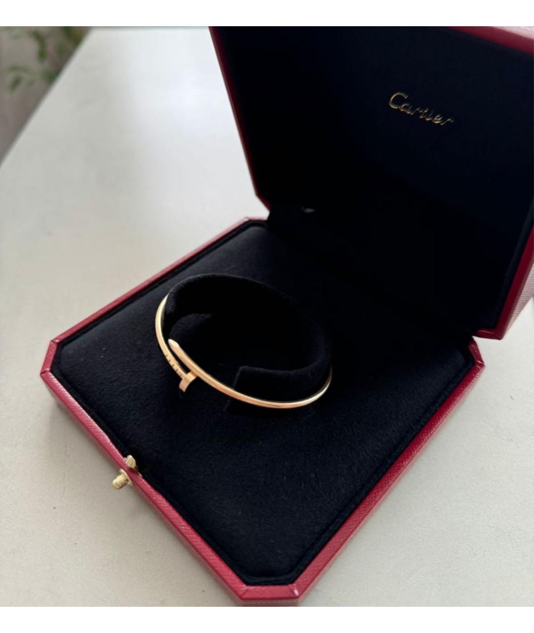 CARTIER Желтый браслет из желтого золота, фото 6