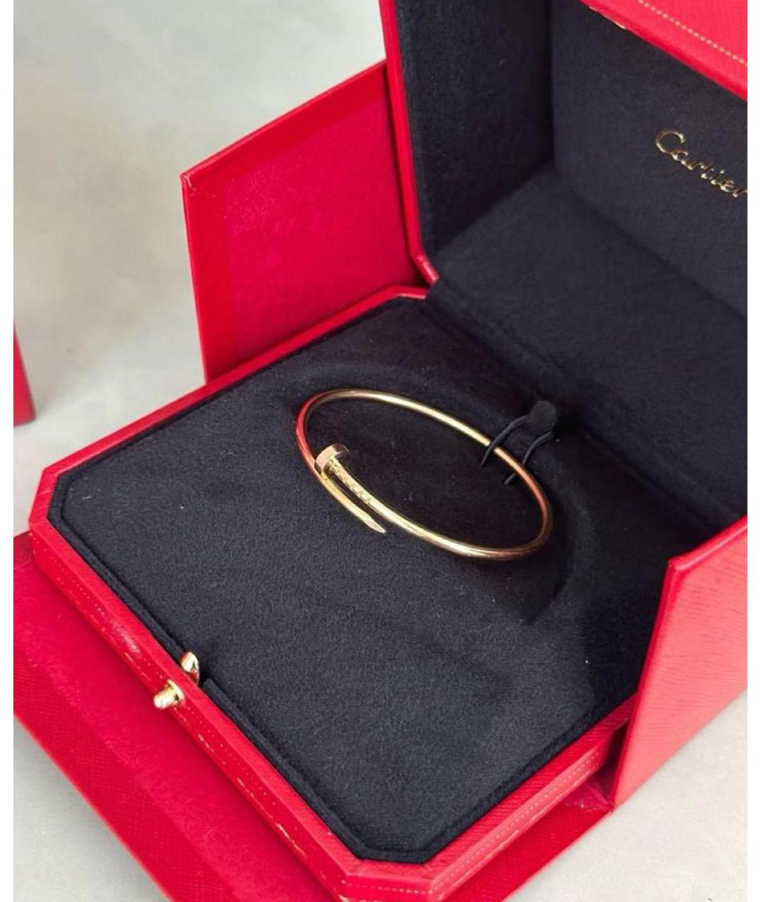 CARTIER Желтый браслет из желтого золота, фото 3