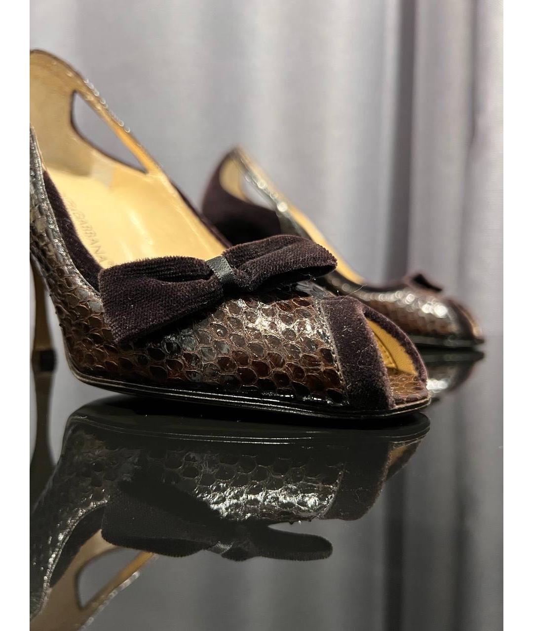 DOLCE&GABBANA Туфли, фото 5