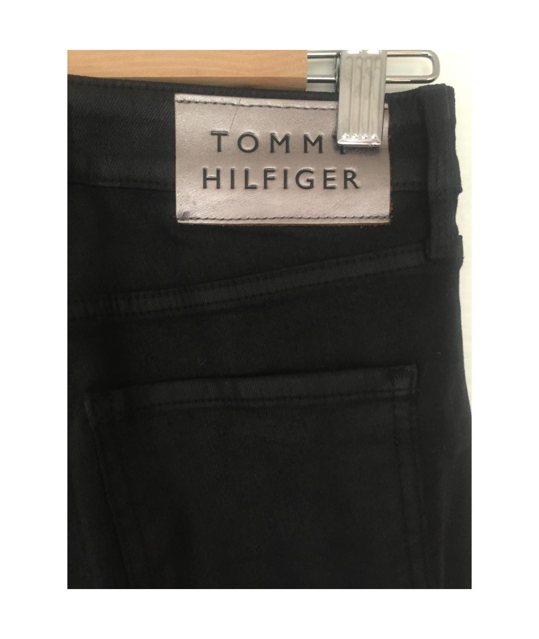HILFIGER COLLECTION Черные хлопковые джинсы слим, фото 3