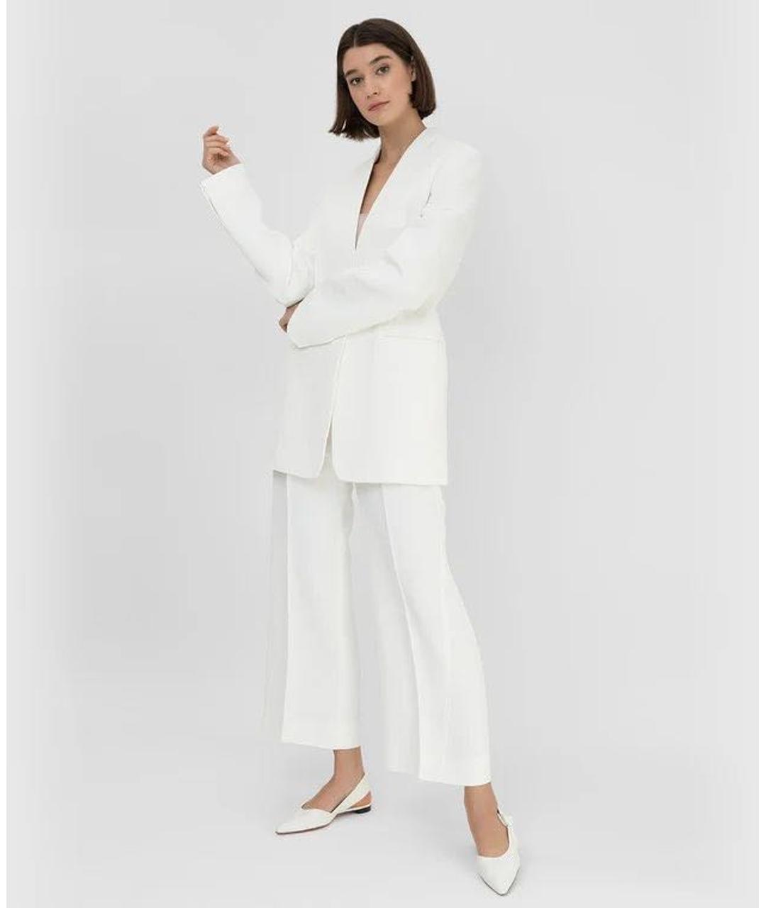 JIL SANDER Белый костюм с брюками, фото 3