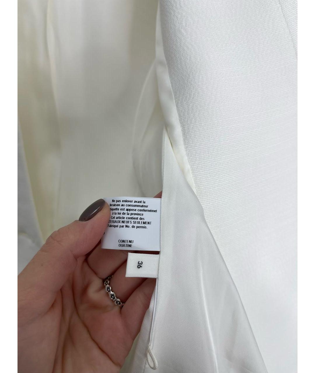 JIL SANDER Белый костюм с брюками, фото 7