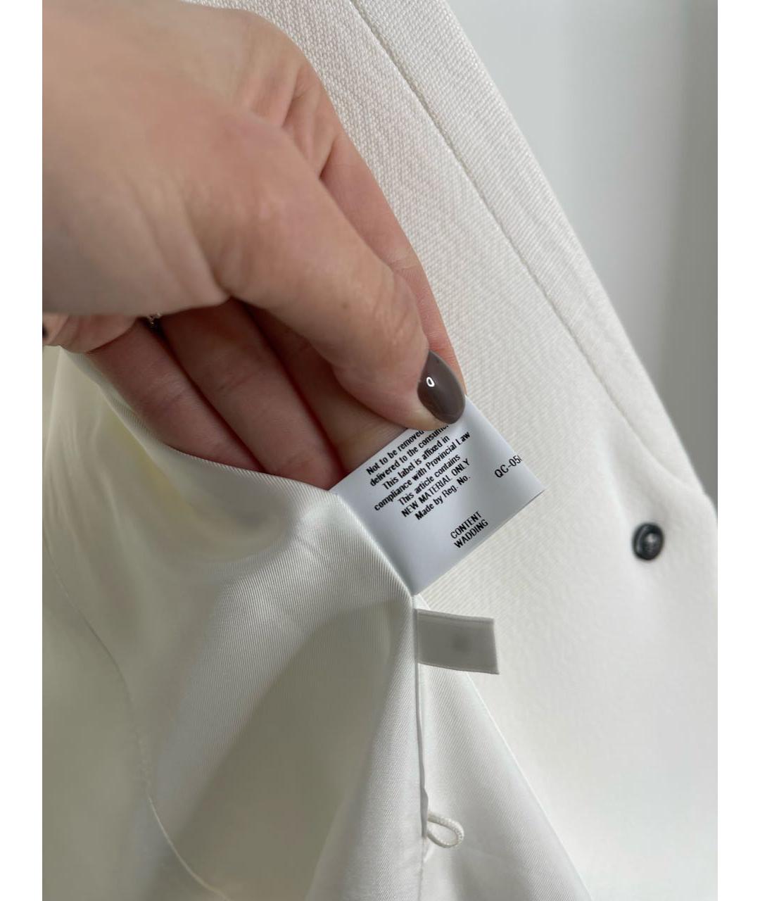 JIL SANDER Белый костюм с брюками, фото 8