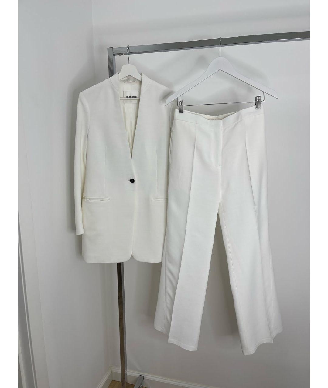JIL SANDER Белый костюм с брюками, фото 6