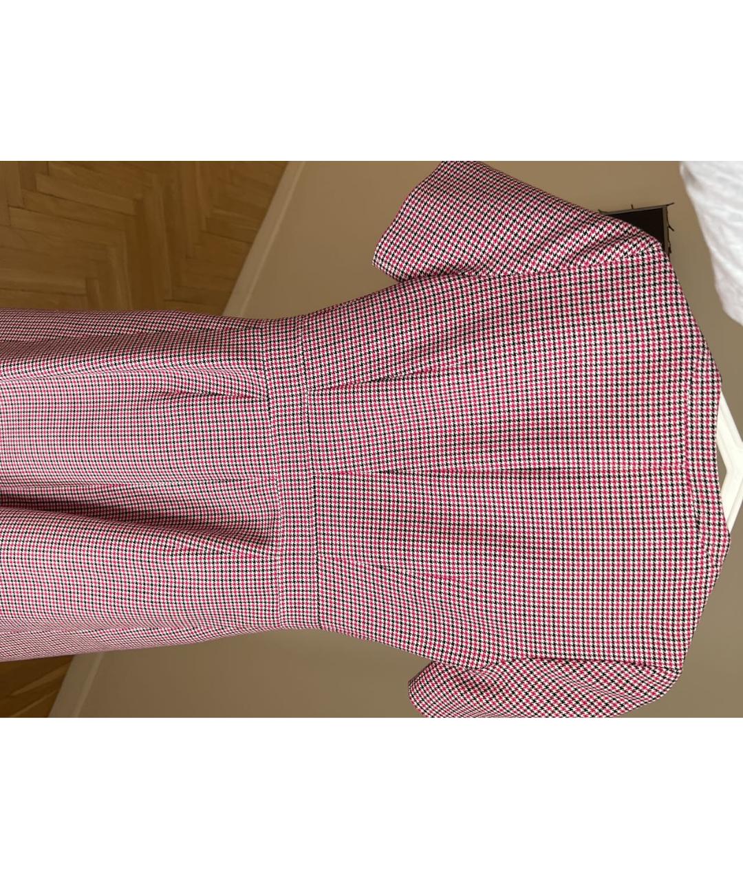 MAJE Розовое хлопковое повседневное платье, фото 2