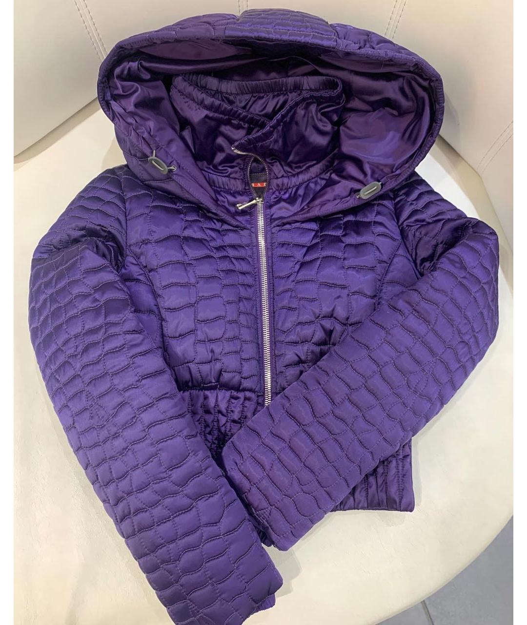 PRADA Фиолетовая куртка, фото 9