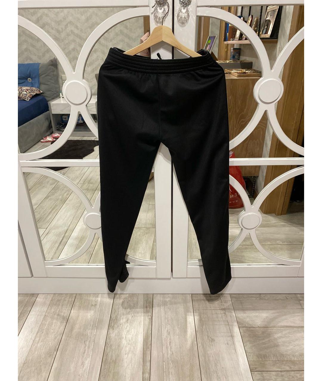 GIVENCHY Черные полиэстеровые брюки широкие, фото 2