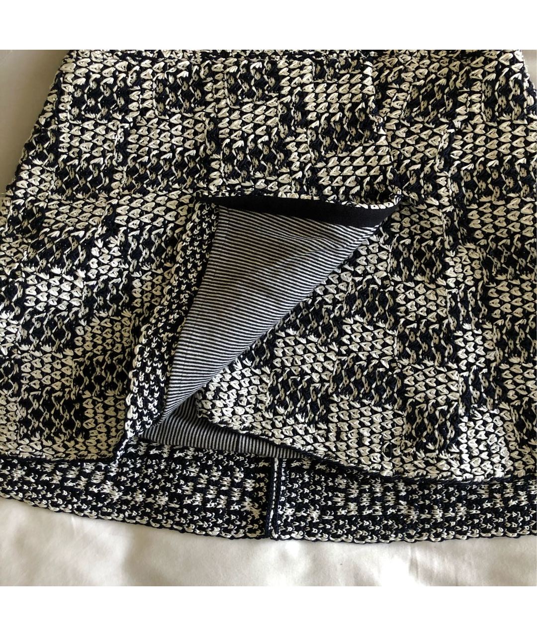 CHANEL PRE-OWNED Мульти твидовая юбка мини, фото 2